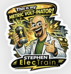 Stephen Metric Volt-inator Sticker