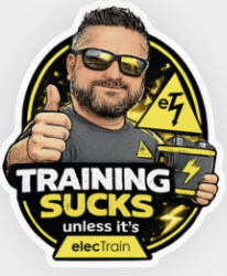 Training Sucks Andrew 1 Sticker